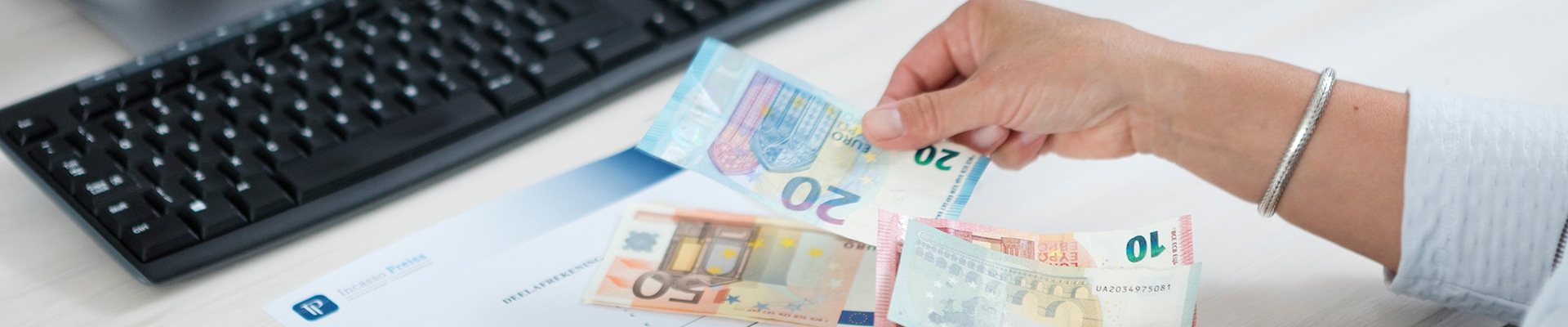 Einkassierte Gelder schnell abrechnen - eine Selbstverständlichkeit.